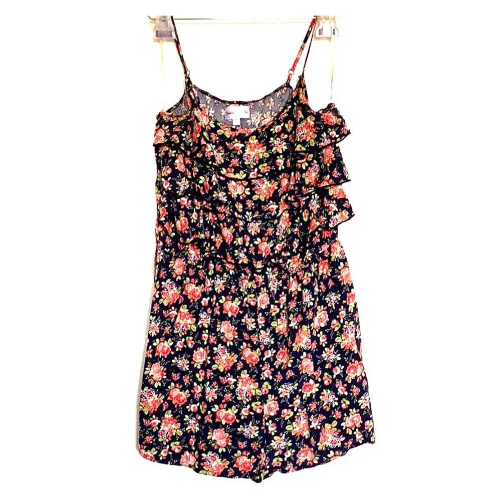 Floral Short Romper